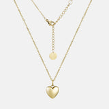 Love Pendant Staple Chain Necklace - Mom & Mini