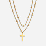 Faith Layered Cross Necklace