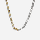 Ryanne Mixed Metal Link Chain Necklace