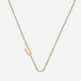 Dainty Personalized Initial Necklace