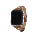 Emerson Brown Leather Apple Watch Strap