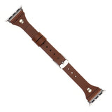 Emerson Brown Leather Apple Watch Strap