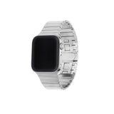 Retro Silver Apple Watch Strap
