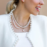 Essential Gold Vermeil Pearl Necklace